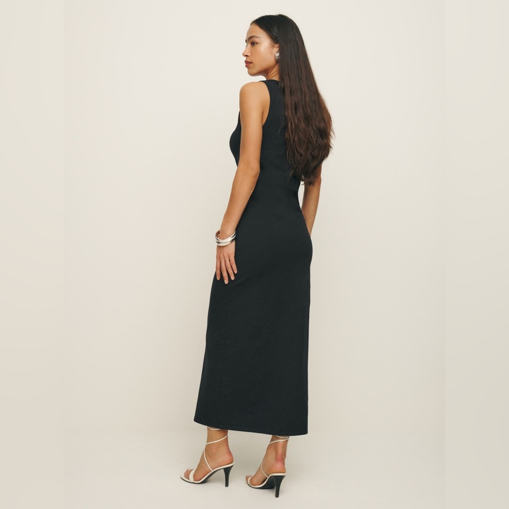 Reformation Bijou Black Tank Dress - Picture 3 of 8